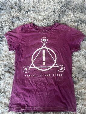 Panic! At The Disco Kids' Short Sleeve Graphic Tee - Purple